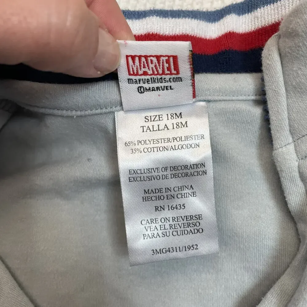 Marvel Super Hero Club Track Jacket 18 months